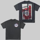 Busch Light Apple US Flag T-Shirt | Patriotic Beer Graphic Tee for Summer